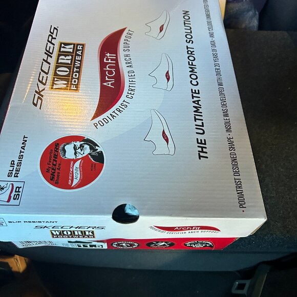 SKETCHERS  BEAU WORKSHOE , NAVY, SIZE 11.5 - Picture 4 of 5